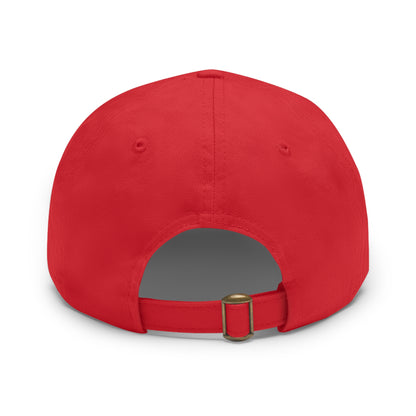 REVCO Logo Dad Hat with Round Leather Patch