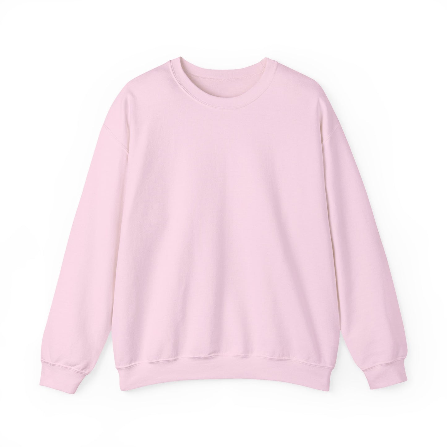 Crewneck Sweatshirt — “please don't tell my mommy” Minimal Back-Text Cozy Pullover