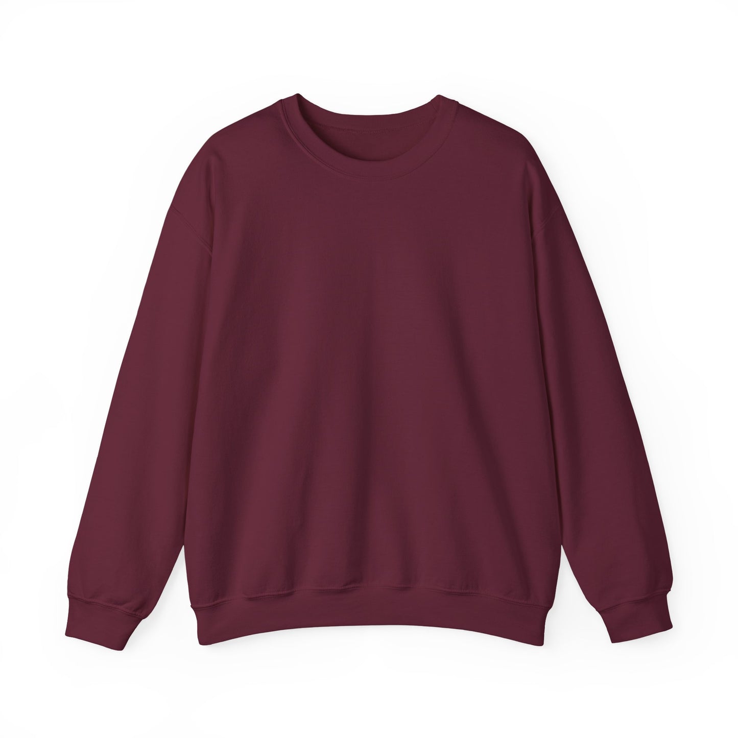 Crewneck Sweatshirt — “please don't tell my mommy” Minimal Back-Text Cozy Pullover
